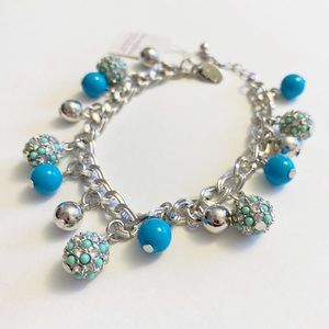 NEW Lia Sophia Confectionary Charm Bracelet